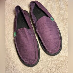 Sanuk Women’s Purple Slip-On Shoes